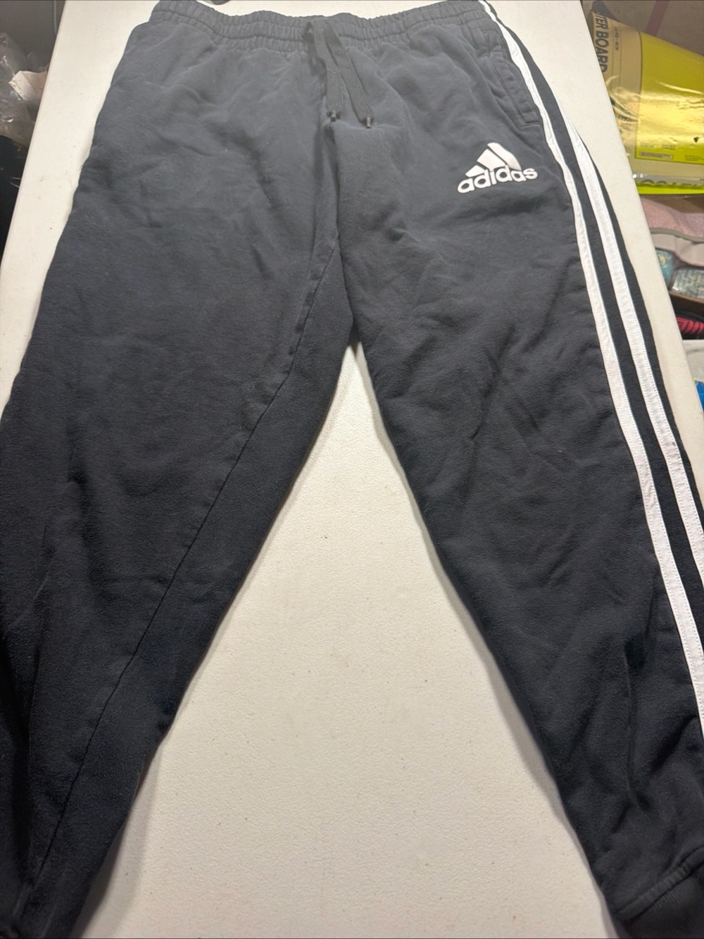 Adidas 3 strip sweat pants